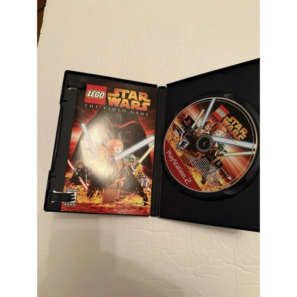 PS2 Sony PlayStation (2005) LEGO Star Wars: The Video Game Complete W/ Manual